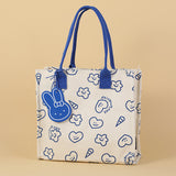 Borsa a tracolla con testa di coniglio