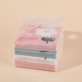 Carta igienica per VISO morbida della serie Floral-4 confezioni