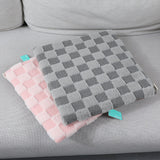 Cuscino quadrato della serie plaid