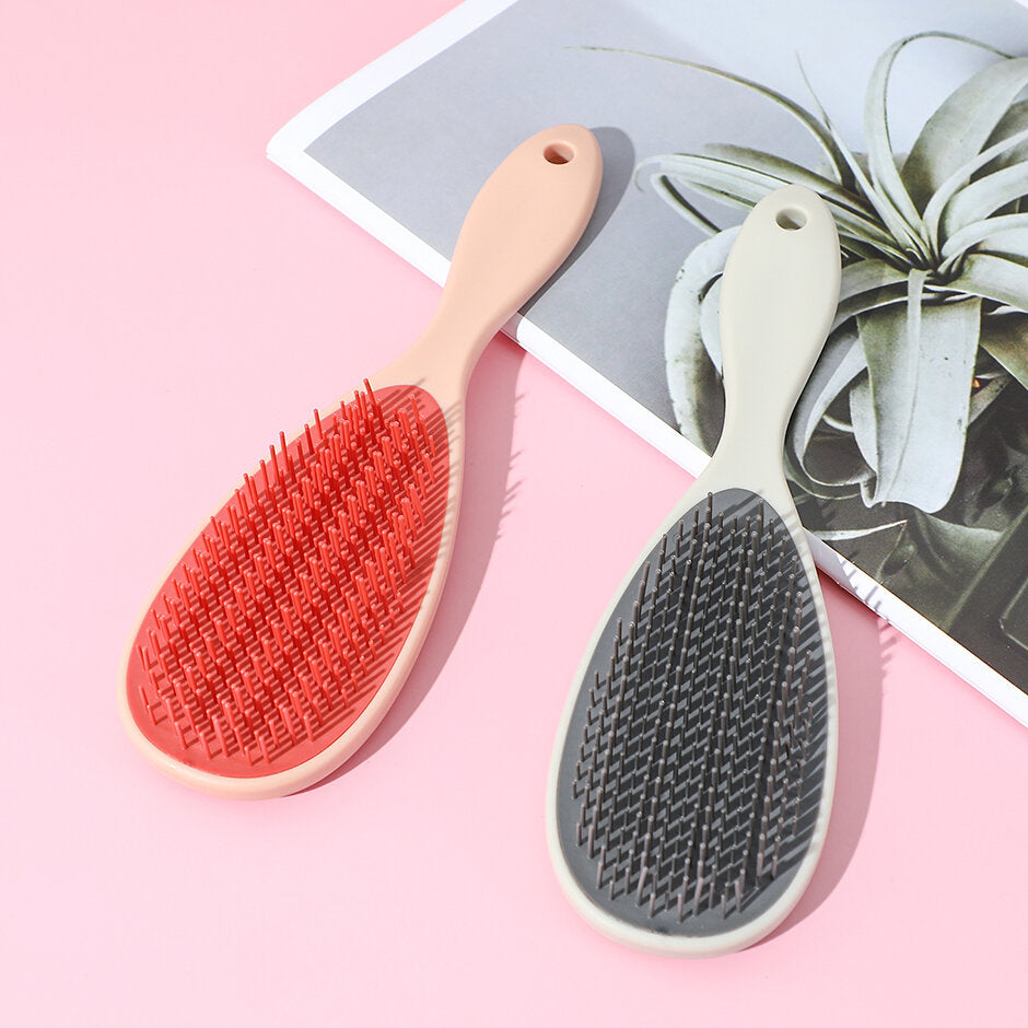 Pettine capelli lisci della serie Cream - Tè nero