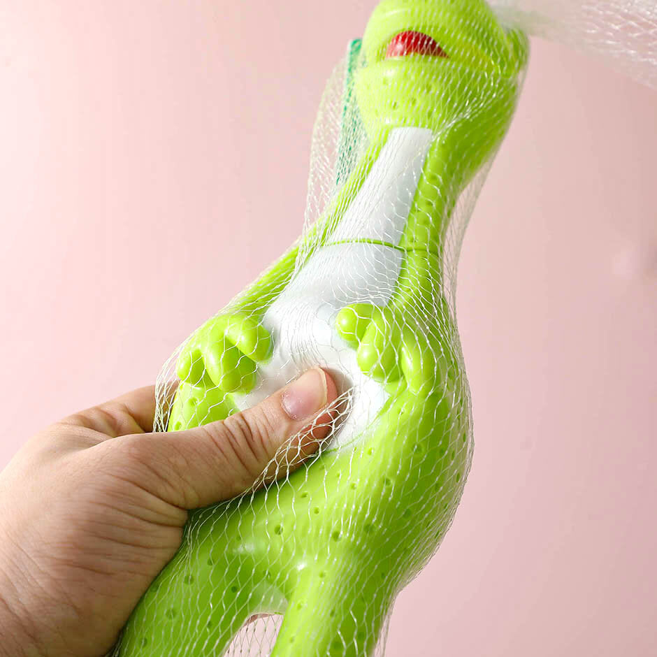 Simpatico giocattolo a forma di rana