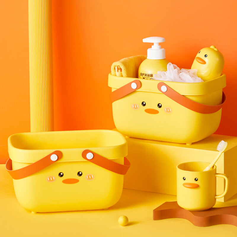 Cestino dei cartoni animati con manico