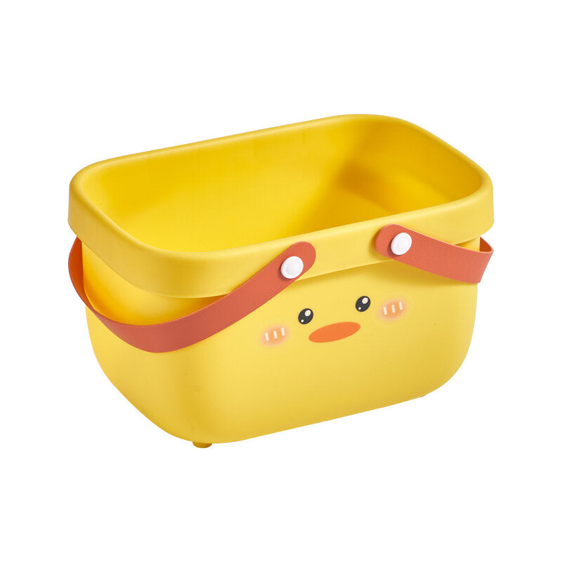 Cestino dei cartoni animati con manico