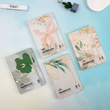 Taccuino con coditina rigida A6-96 della serie Natura a righe orizzontali