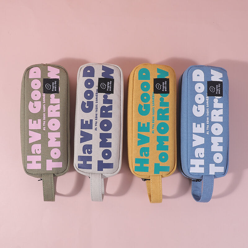 Hello tomorrow borsa portamatite a mano– 1 pezzo