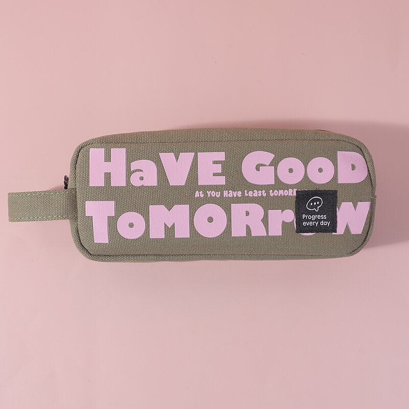Hello tomorrow borsa portamatite a mano– 1 pezzo