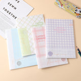 Taccuino con coditina in gomma a scacchi B5