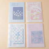 Il dono del fiore coditina in gomma notebook B5