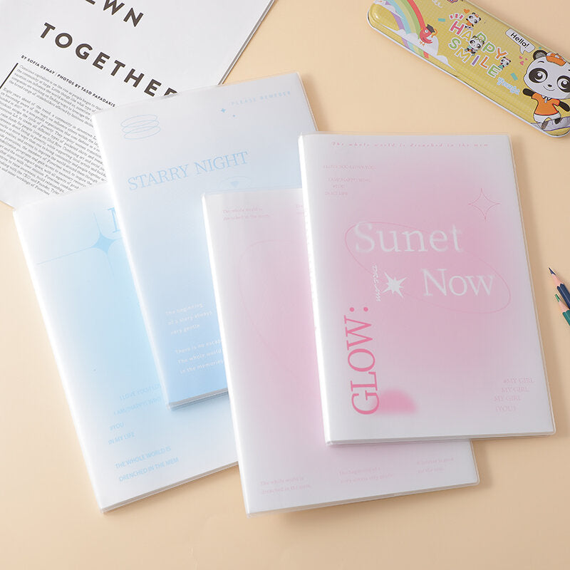 Galaxy light cover in gomma di notebook B5