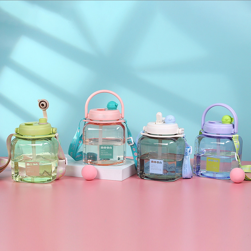 Tazza doppia per bere caramelle quadrate - 1200 ml