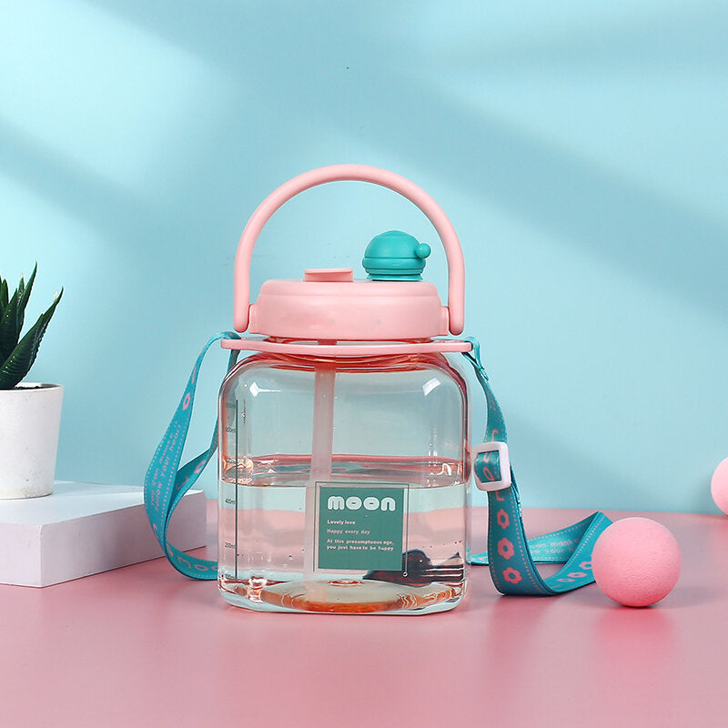 Tazza doppia per bere caramelle quadrate - 1200 ml