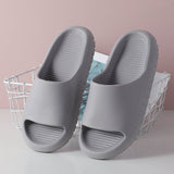 Pantofola semplice da uomo grigio taglia 44-45