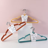 Appendiabiti antiscivolo alla moda, 10 pezzi