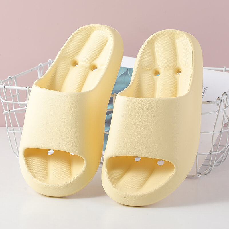 Pantofole da bagno Pea Lady - giallo caldo 39-40