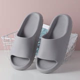 Pantofola semplice da uomo grigio taglia 42-43