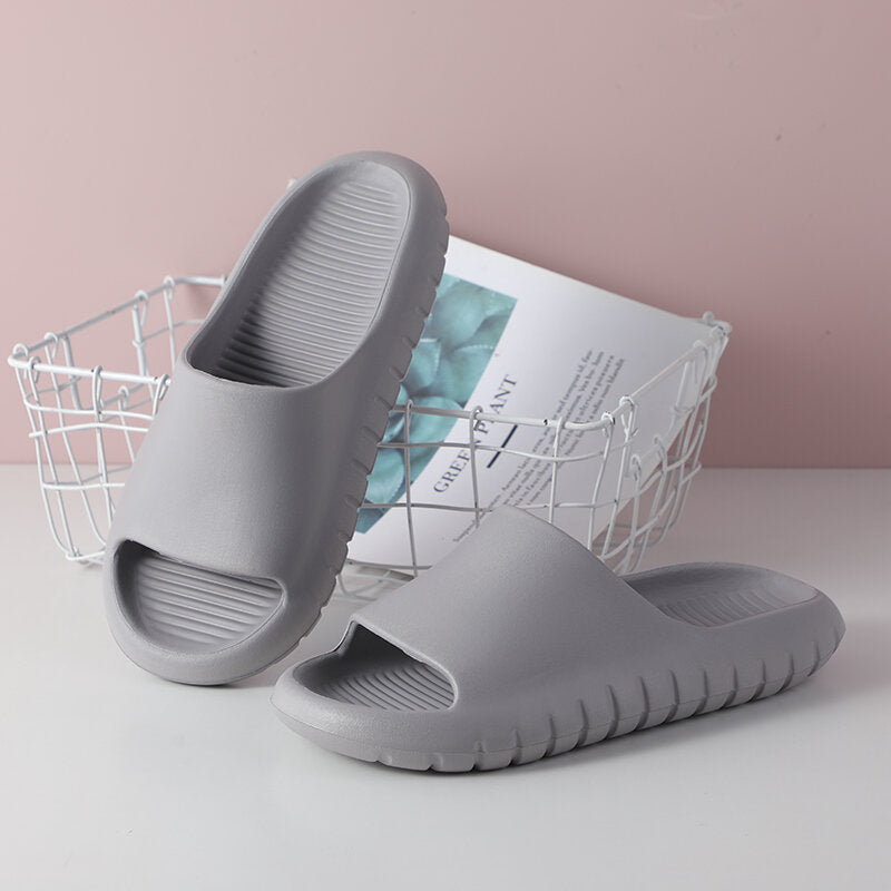 Pantofola semplice da uomo grigio taglia 40-41