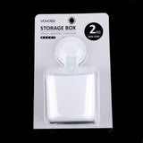 Portaspazzolino creativo ad aspirazione da parete