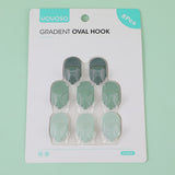 Gancio ovale sfumato 8pz