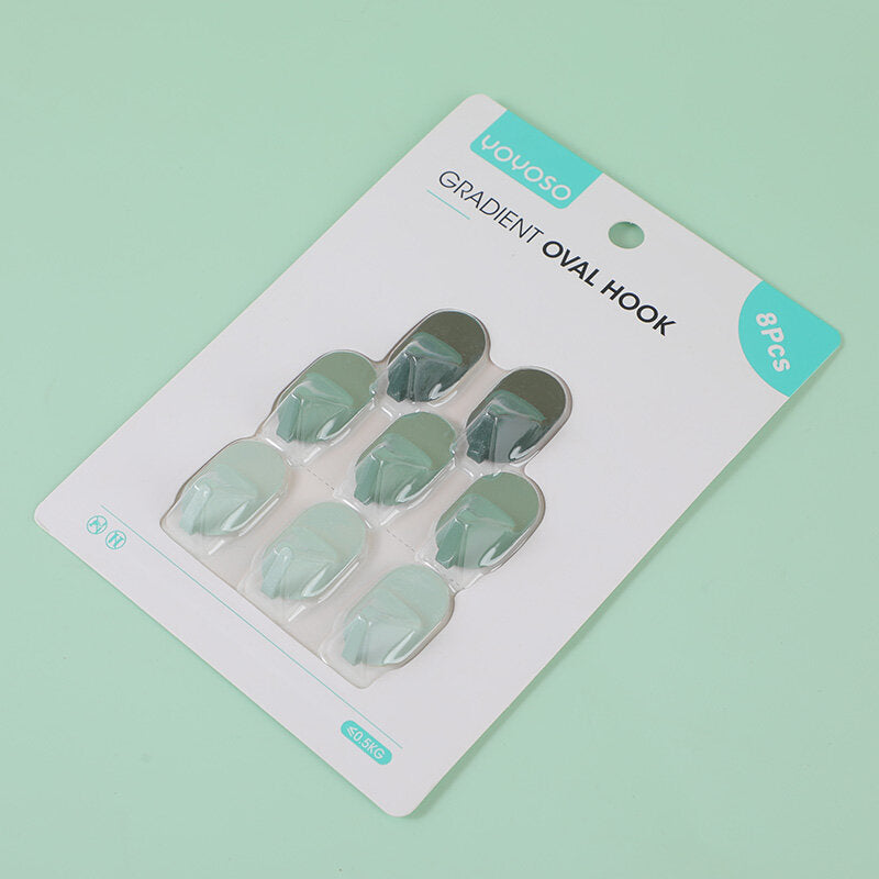 Gancio ovale sfumato 8pz