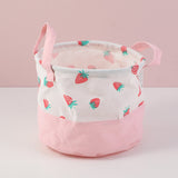 Secchio rotondo da tavolo di fragole