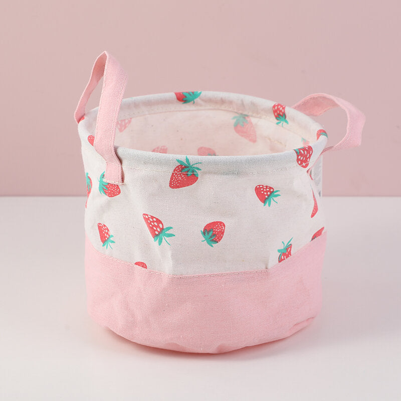 Secchio rotondo da tavolo di fragole