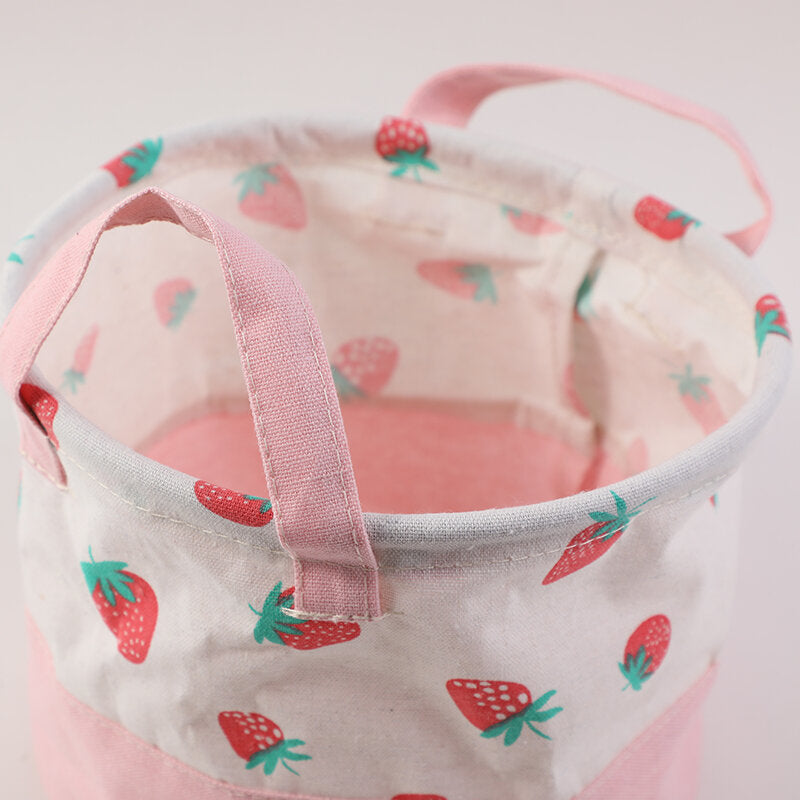 Secchio rotondo da tavolo di fragole