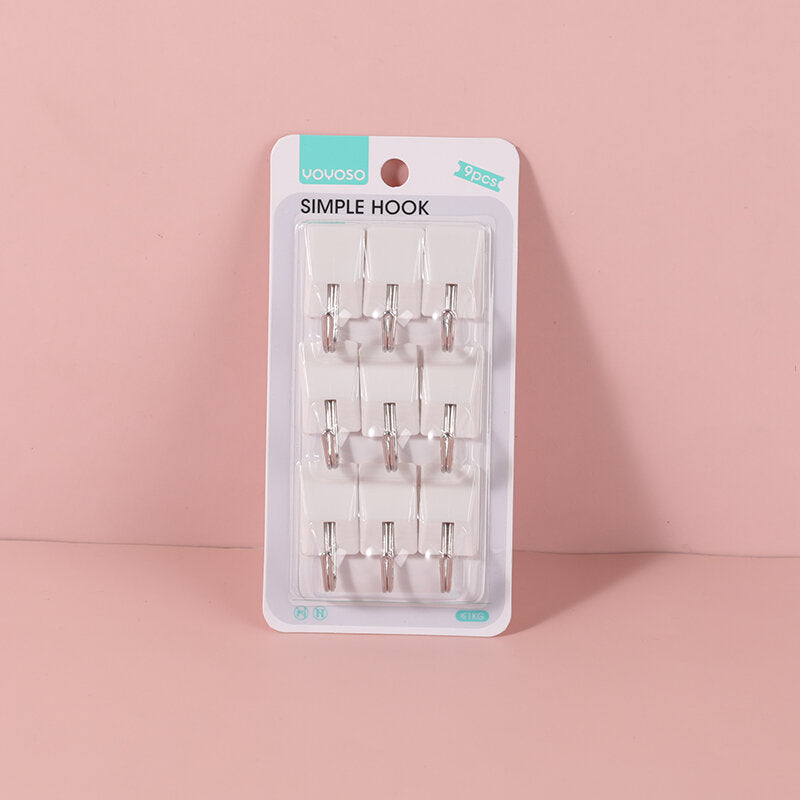 Gancio piccolo gancio multiplo confezionato 9 pezzi