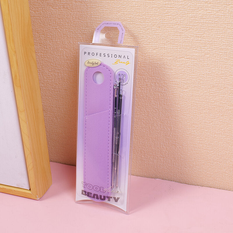 Aghi per l'acne 3 pezzi (con custodia)