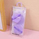 Piumino per cipria con doppio nastro idrofilo, 2 pezzi