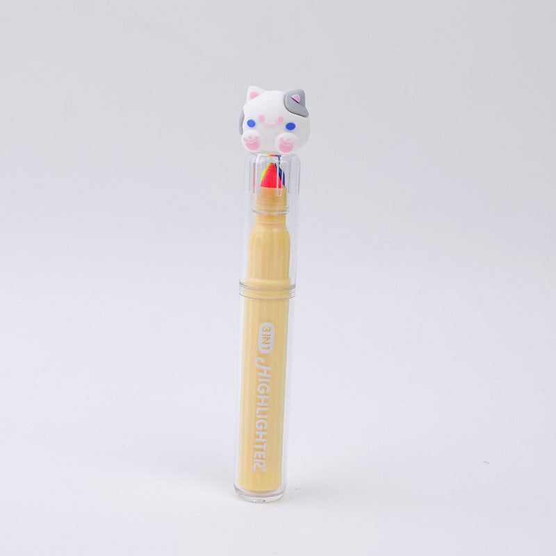 Penna fluorescente 3 in 1 Rabbit