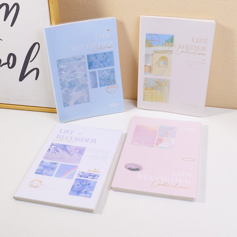 Set di gomma Life Collection B5 (96 pezzi su pagine interne orizzontali)