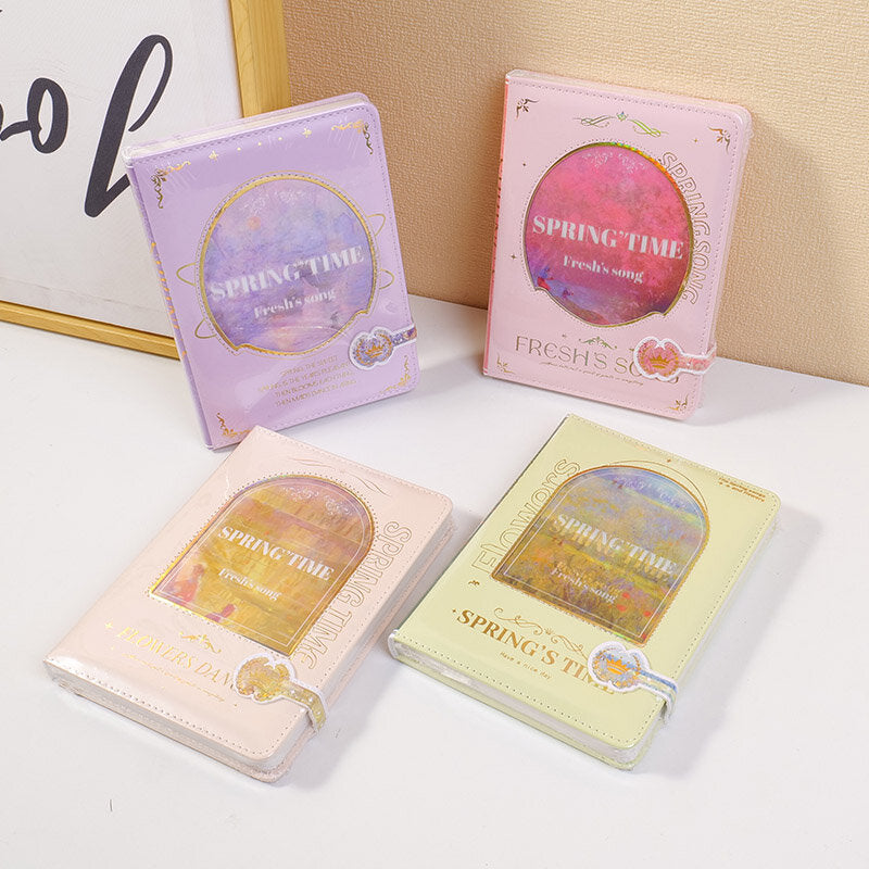 Libro con fibbia magnetica dinamica "Primavera e fiore Ode" 36K (pagine a colori 96 pezzi)