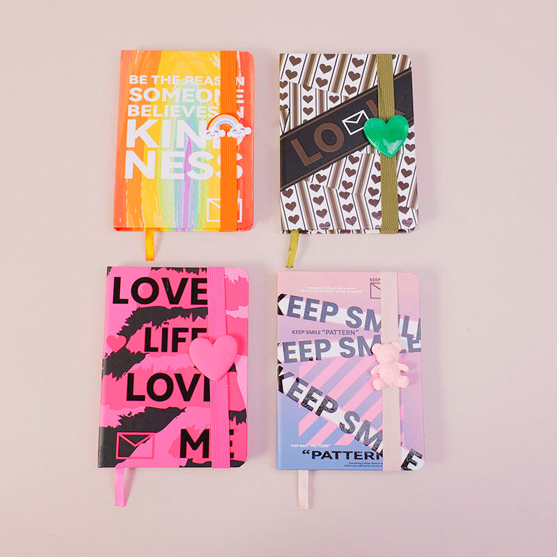 Chaoxuan Elements Quaderno rigido A6 - Pagine a righe 96 pezzi