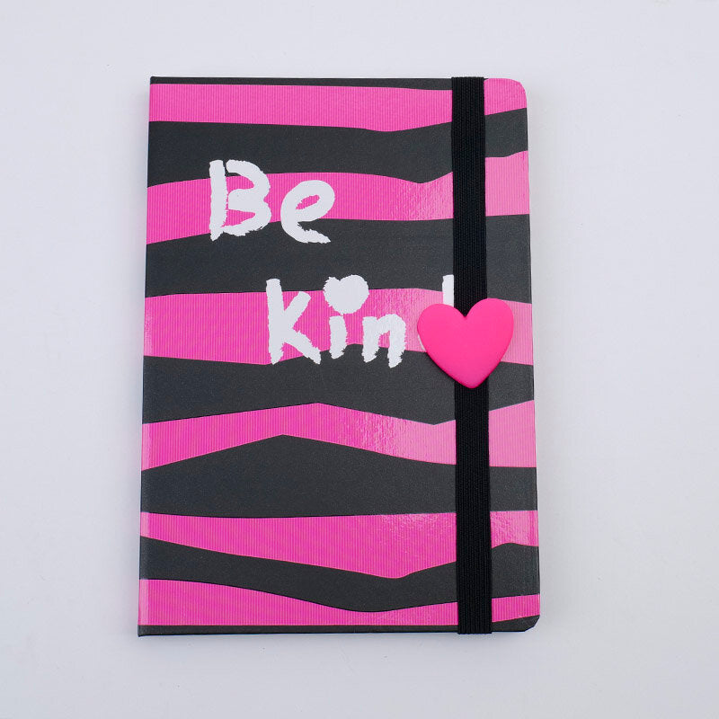 Copertina rigida tendenza moda A6 - 96 pagine a righe