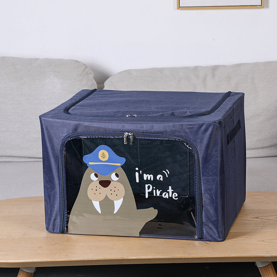 Contenitore in ferro della serie animali - leone marino