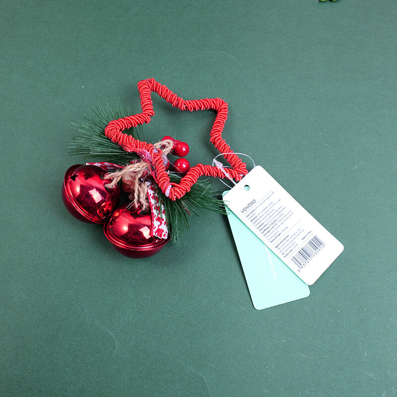 Ornamento di campana pentagramma di Natale