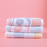 Asciugamano per bambini a scacchiera con panda