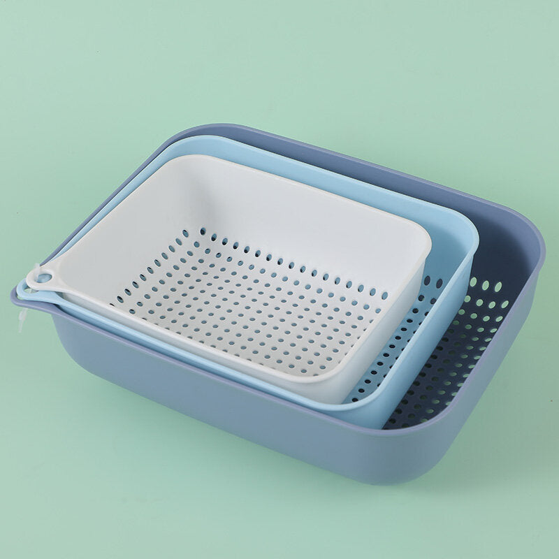 Cestello di scarico in tre pezzi elegante e semplice