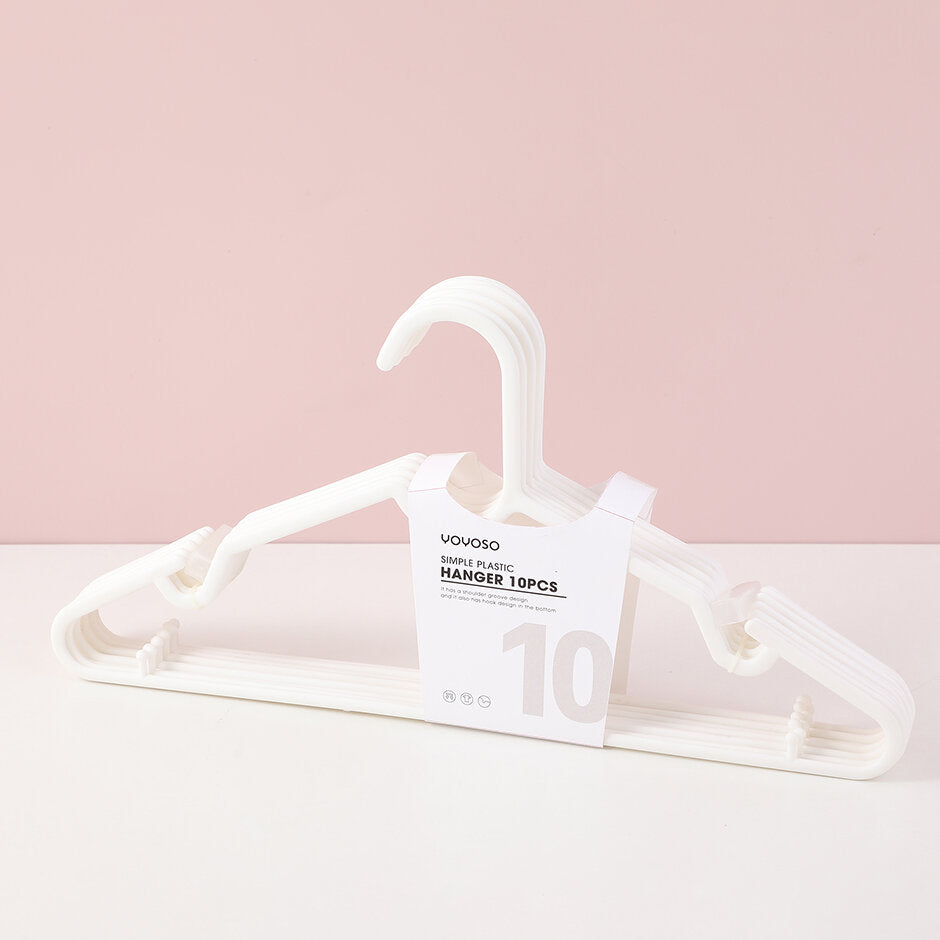 Semplice gancio in plastica 10pz