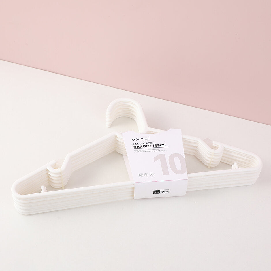 Semplice gancio in plastica 10pz