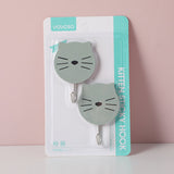 gancio adesivo 2 pezzi