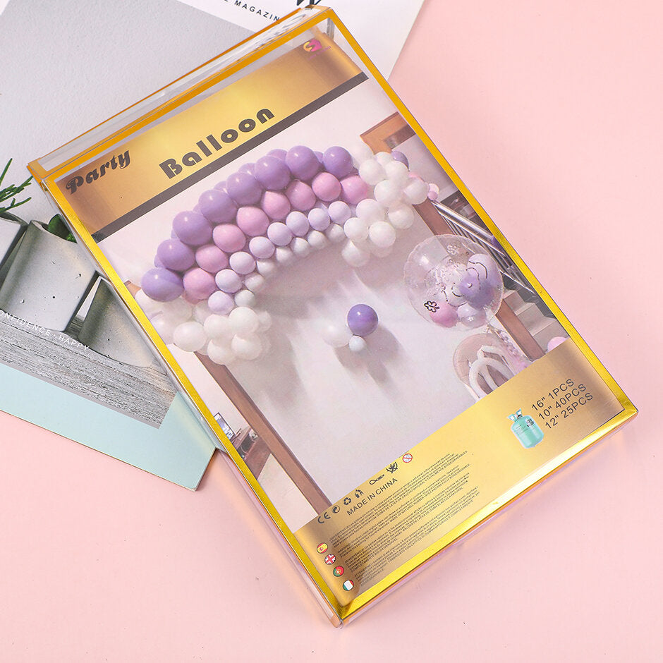 Set di palloncini da festa in scatola J