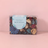 Aromaterapia fiore secco-oceano blu