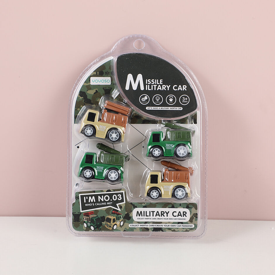 Automobile inerziale militare ad alta velocità 4 pezzi