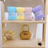 Asciugamano in velluto broccato di neve