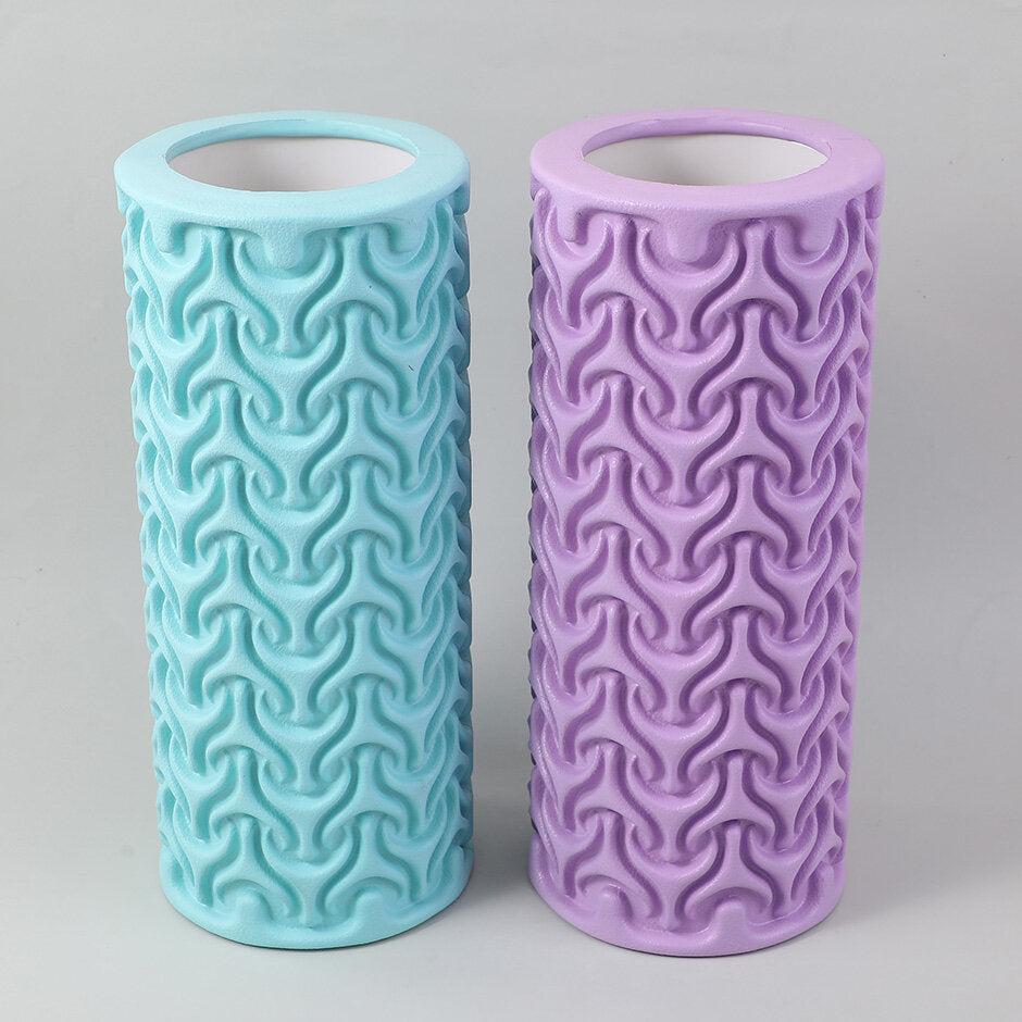 Rullo yoga in EVA (blu)