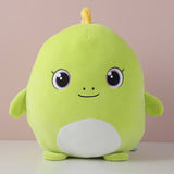 Peluche bambola cuscino tondo Dinosauro -30 cm