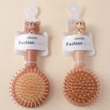 Pettine da massaggio con orsetto al latte e specchio