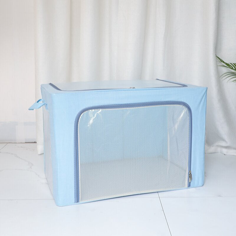 Scatola di stoccaggio serie Grid - blu