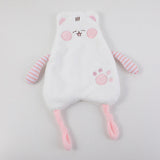 Asciugamano con pecora baa baa al limone - rosa